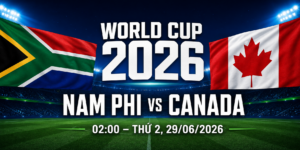 Nhận định WORLD CUP 2026 Nam Phi vs Canada, 02h00 ngày 29/6