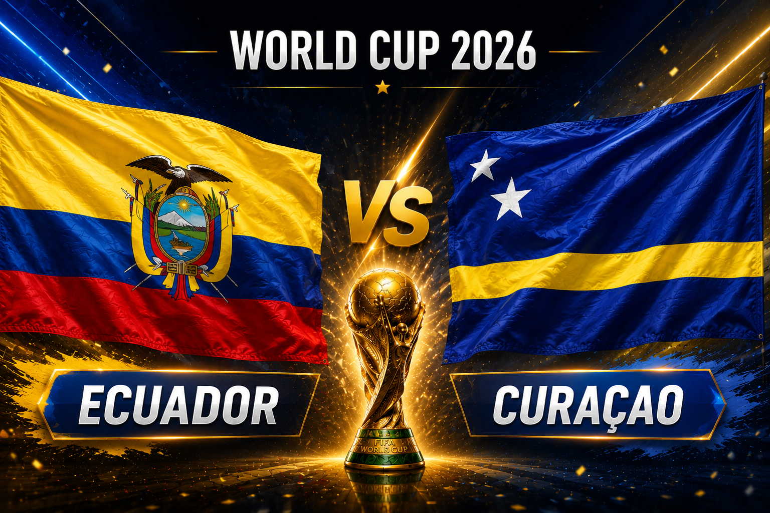 Nhận định WORLD CUP 2026 Ecuador vs Curacao, 07h00 ngày 21/6
