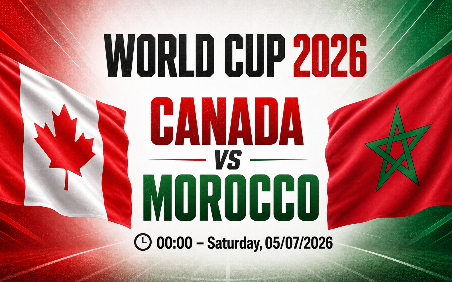 Nhận định WORLD CUP 2026 Canada vs Morocco, 00h00 ngày 5/7