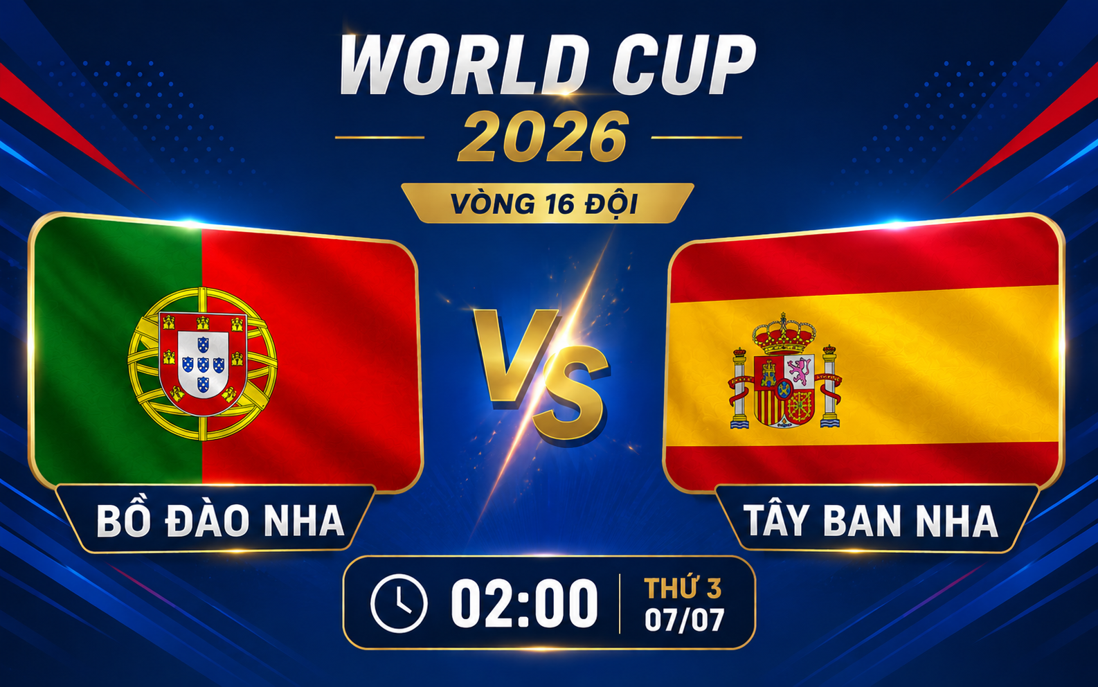 Nhận định WORLD CUP 2026 Bồ Đào Nha vs Tây Ban Nha, 02h00 ngày 7/7