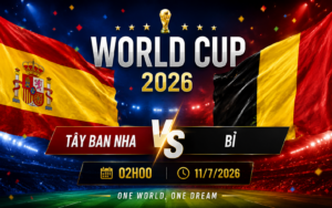 Nhận định WORLD CUP 2026 Tây Ban Nha vs Bỉ, 02h00 ngày 11/7